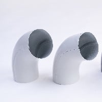 Кривка, ф120, 72°, цвят по RAL